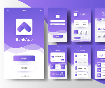 link to portfolio of Banking App